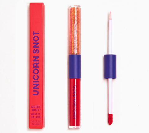 Quiet Riot Red-Clash Lip Duo | Matte Lip Paint | Lip Gloss