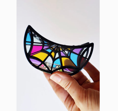 Tiffany Stained Glass Claw Clip -Options