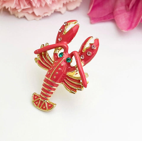 Lobster Statement Ring