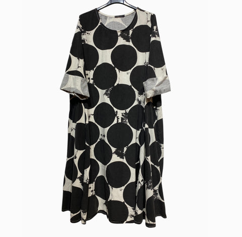 Cotton Dot Dress