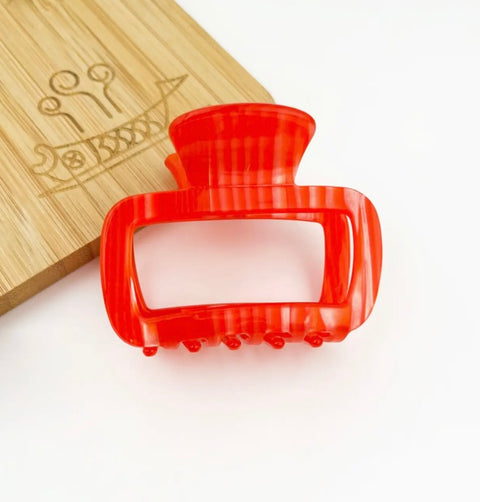 Simple Small Square Hair Claw Clip -options