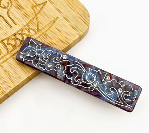 Lotus Duckbill Barrette Hair Clip- options