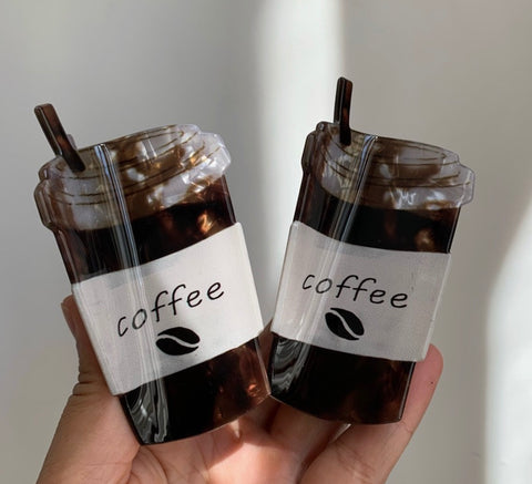 Iced Coffee Hair Claw Clip