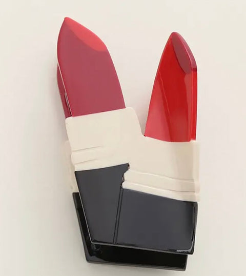 Lipstick Hair Claw Clip