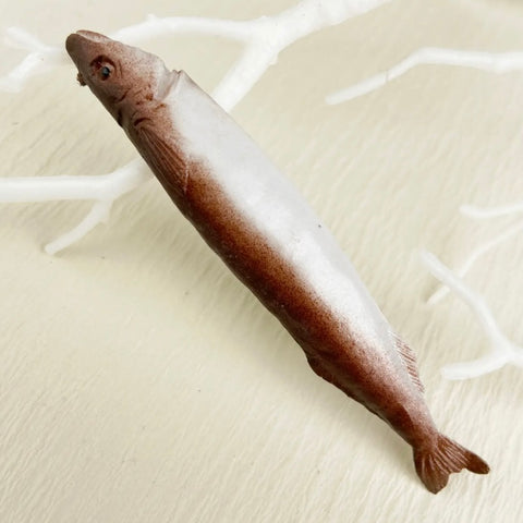 Realistc looking fish/sardine hair claw clip