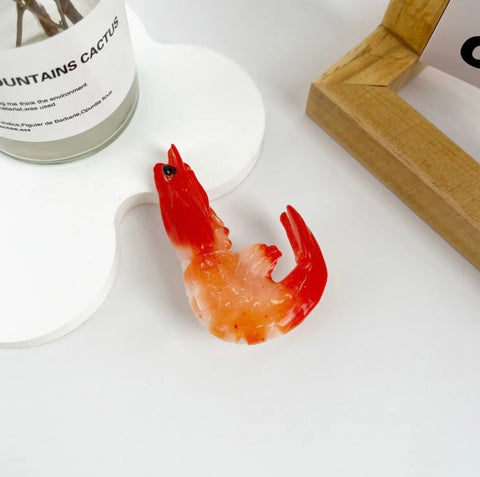 Simulation Shrimp Realistic Duckbill Hair Clip