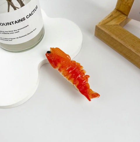 Simulation Shrimp Realistic Duckbill Hair Clip