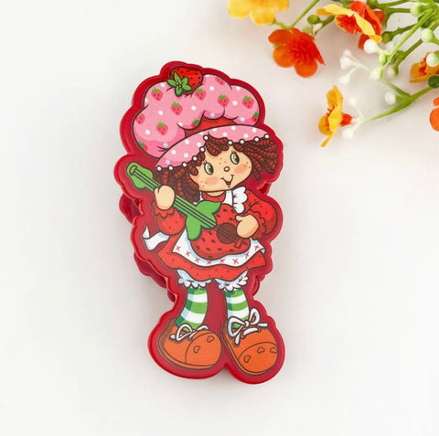 Strawberry Shortcake Hair Claw Clip