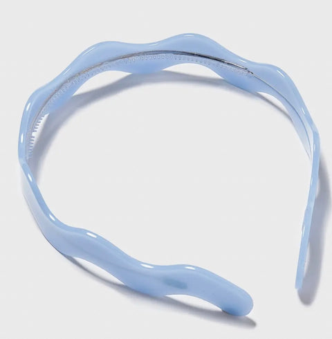 Wavy Headband in Periwinkle