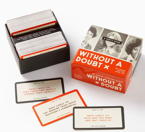Coffee Table Games-Brass Monkey Without A Doubt Social Game