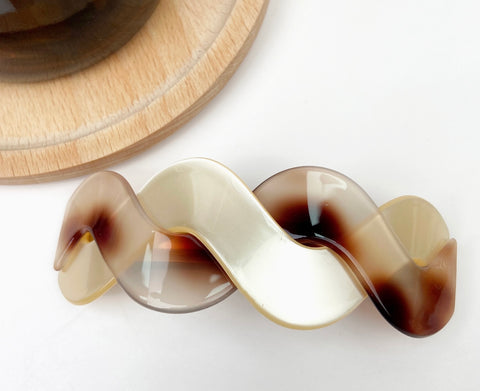 Bow-Knot Crescent Hair Clip
