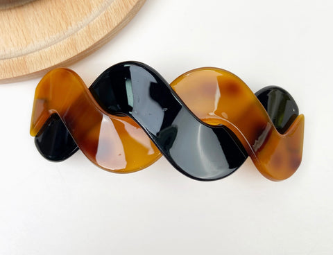 Bow-Knot Crescent Hair Clip