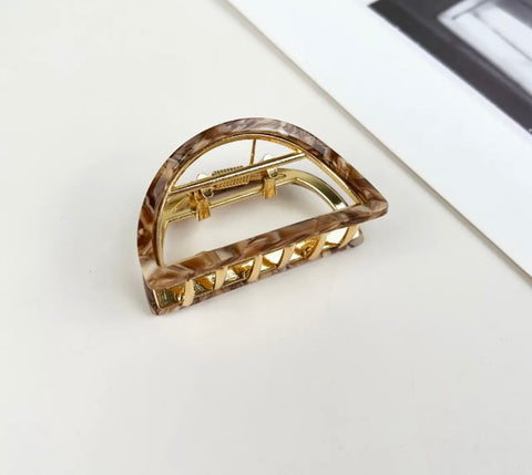 Half circle Hair claw Clip-options