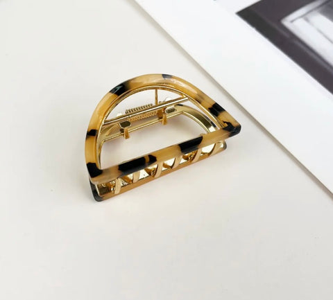 Half circle Hair claw Clip-options