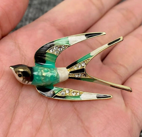 SwallowTail Brooch