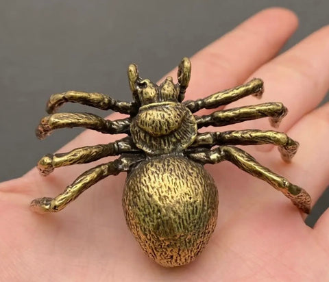Brass Spider Desktop Ornament