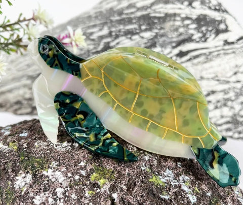Ocean Turtle Hair Claw Clip - options