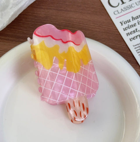 Summer Fruit Popsicle Ice Pop Hair Claw-options