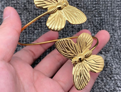 Double Butterfly Adjustable Cuff