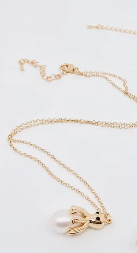 Octopus Pendant Necklace
