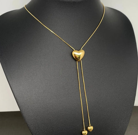 Glossy Heart Necklace