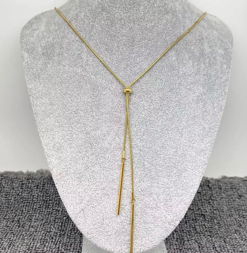 Minimalist Lariat Necklace