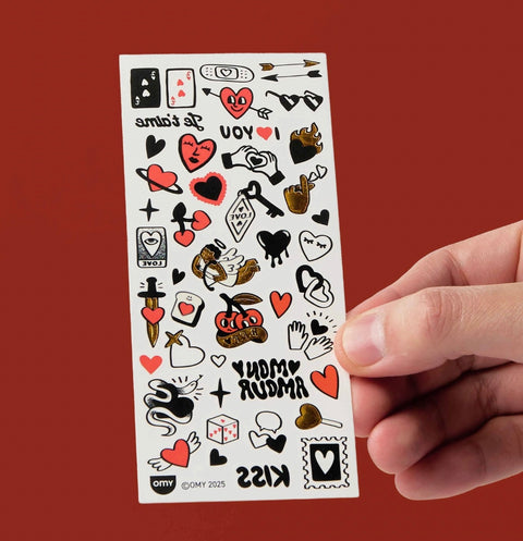 Flash Tattoo Pack- Love