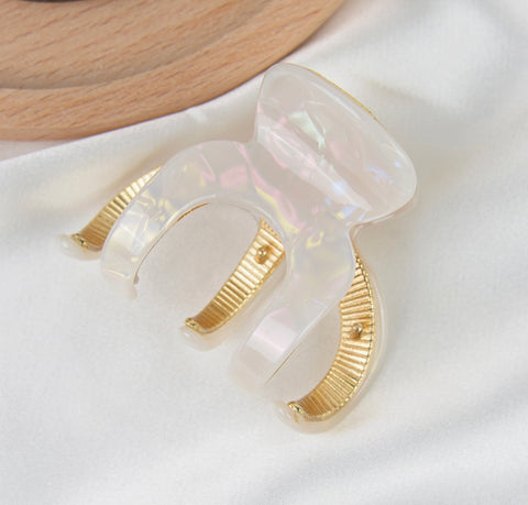 Small Metal Prong Claw Clip