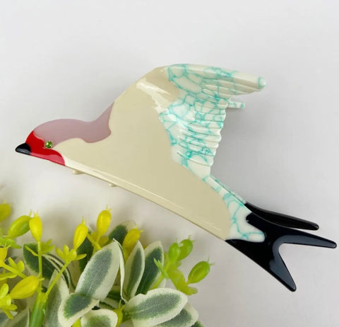 Mini Bird SwallowTail Hair Clip