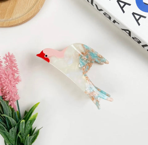 Mini Bird SwallowTail Hair Clip