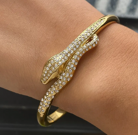 Serpent Bracelet 18K Gold
