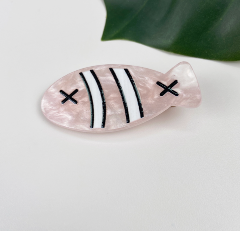 Cartoon Blue Fish Duckbill HairClip