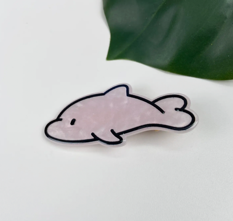 Cartoon Blue Fish Duckbill HairClip