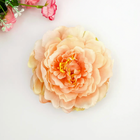 Peony Flower Barrette