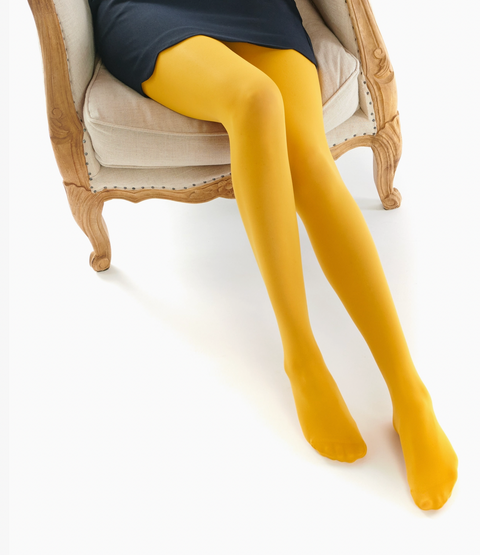 Colored Opaque Pantyhose