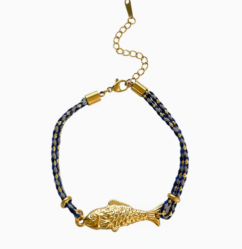 Fish Charm Bracelet