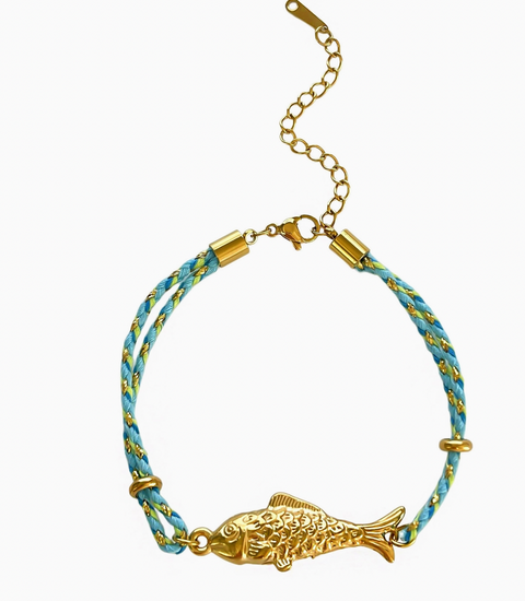 Fish Charm Bracelet