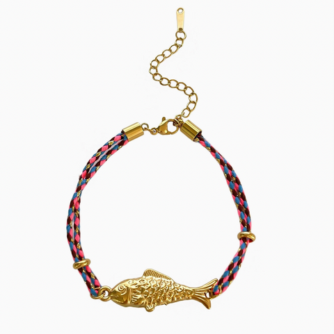Fish Charm Bracelet