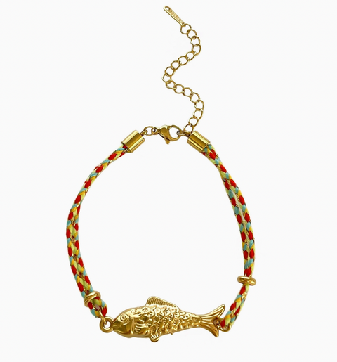 Fish Charm Bracelet