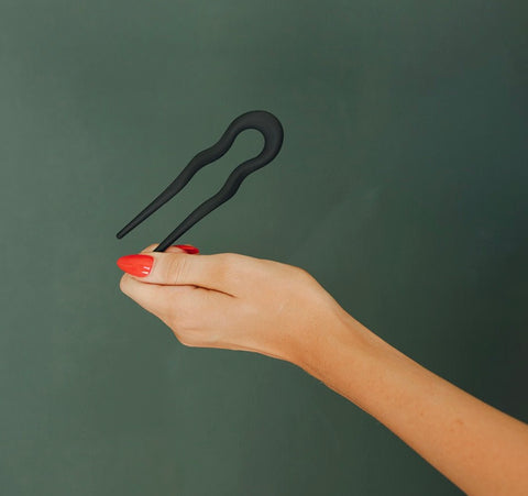 Wavy U-Shaped Hair Fork