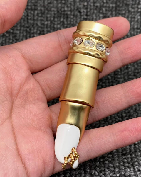 Gold Movable Finger Sleeve Ring-Options