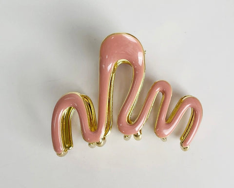 Drip Wavy Hair Claw Clip