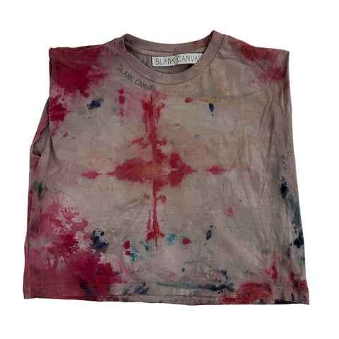 Ice Dyed Cotton Lounge Tee