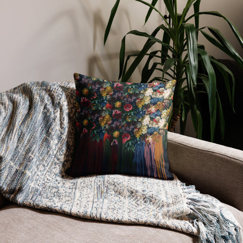Melting Flowers Pillow