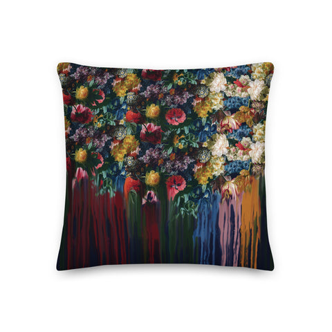 Melting Flowers Pillow