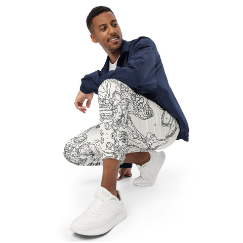 Paint by # Jogger Track Pants