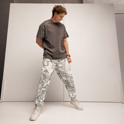 Paint by # Jogger Track Pants
