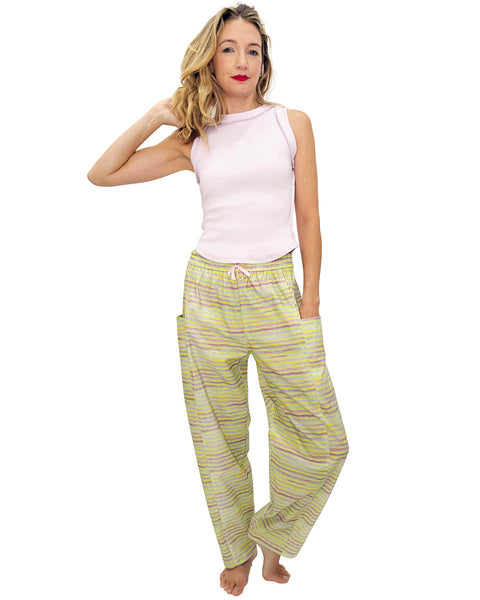 Candy Stripe Gardener Pant