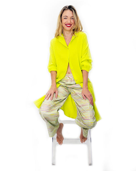 Candy Stripe Gardener Pant