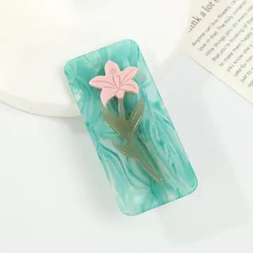 Flower Duck Clip